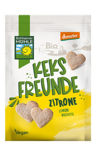 Produktfoto zu Zitronenkeks in Herzform