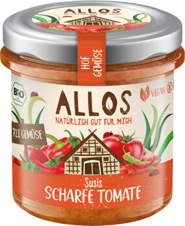 Produktfoto zu Brotaufstrich Scharfe Tomate