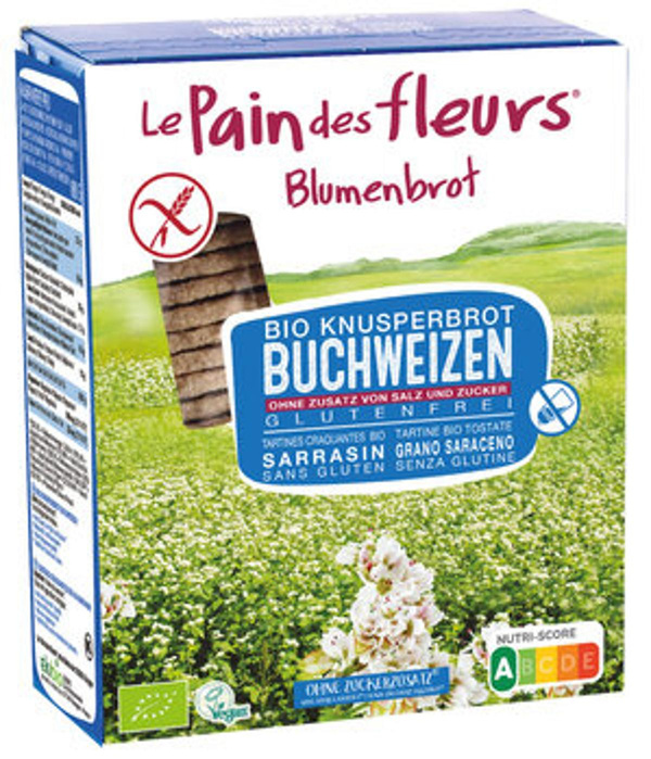 Produktfoto zu Blumenbrot Buchweizen ohne Salz 150g