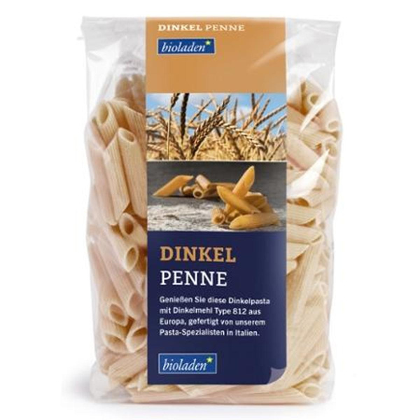 Produktfoto zu Penne Dinkel hell 500g