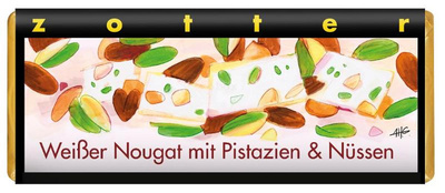 Produktfoto zu Schokolade französischer weißer Nougat