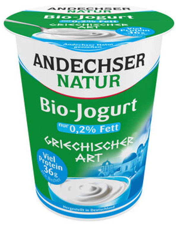 Produktfoto zu Joghurt griechische Art 0,2% Fett