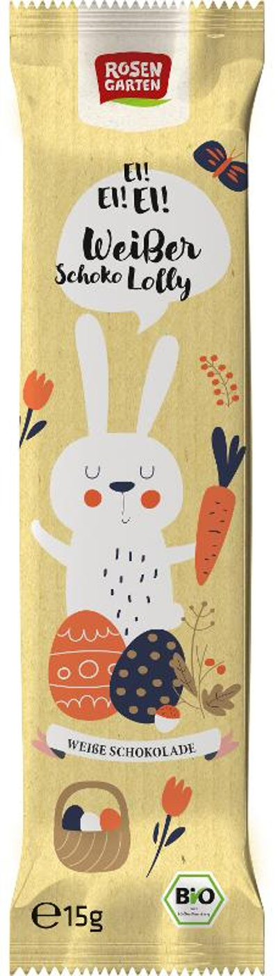 Produktfoto zu Schoko-Lolly Osterhase weiß