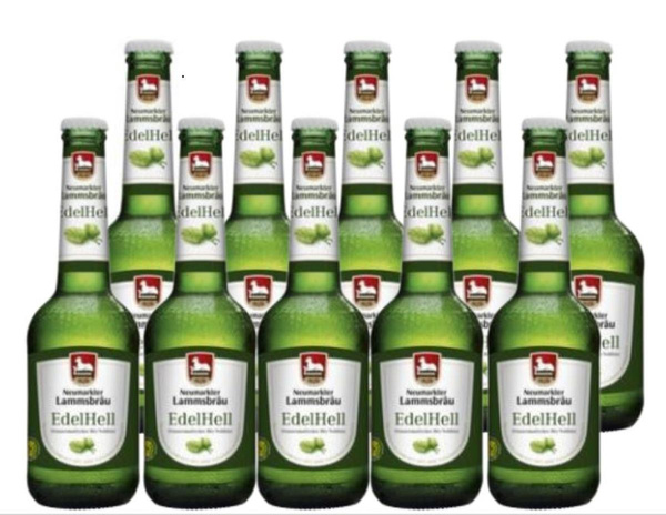 Produktfoto zu Edelhell, helles Vollbier 10x0,33l
