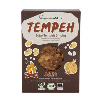 Produktfoto zu Tempeh Soja Smokey, 200g