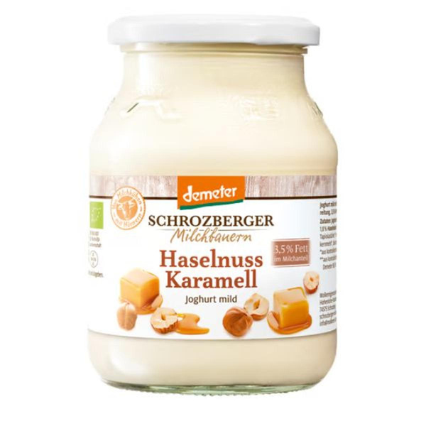 Produktfoto zu Joghurt Haselnuss Karamell 500g