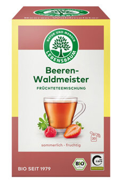 Produktfoto zu Früchtetee Beeren & Waldmeister