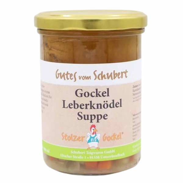 Produktfoto zu Gockel Leberknödelsuppe