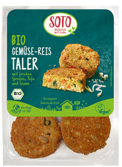 Produktfoto zu Gemüse-Reis-Taler  250g