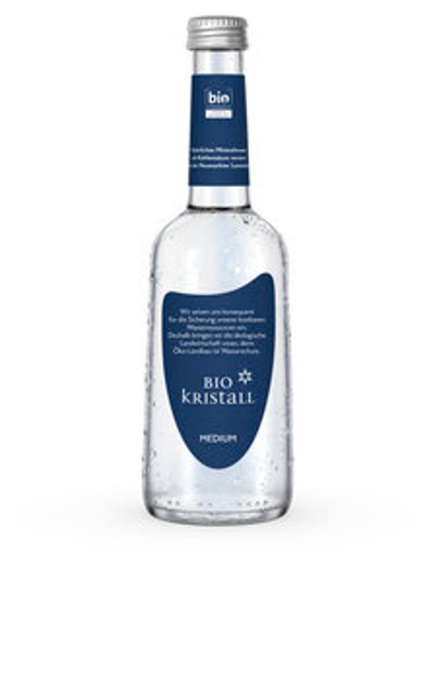Produktfoto zu Bio Kristall medium, 10 x 0,33l
