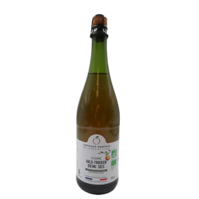 Produktfoto zu Cidre Demi Sec bouché, 0,75l