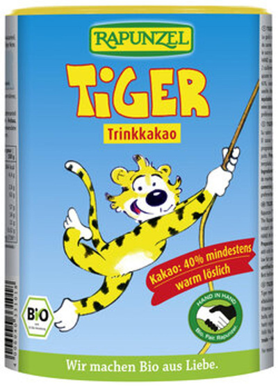 Produktfoto zu Trinkschokolade Tiger 400g