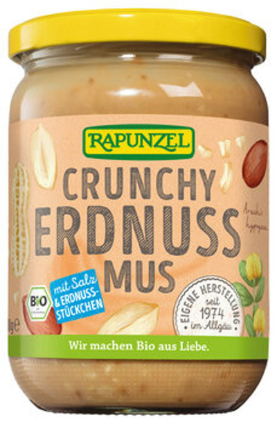 Produktfoto zu Erdnussmus Crunchy 500g