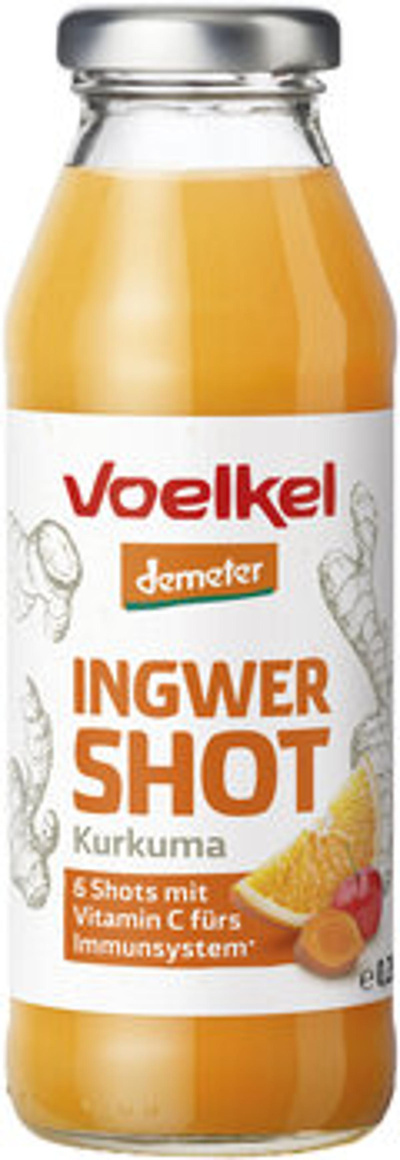 Produktfoto zu Shot Ingwer & Kurkuma,0,28l