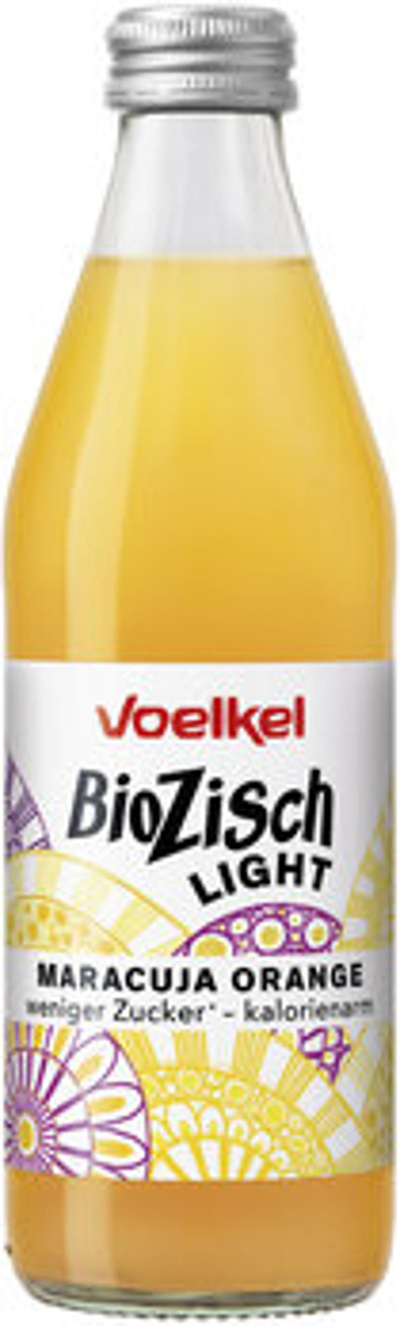 Produktfoto zu BioZisch Maracuja-Orange light 0,33l