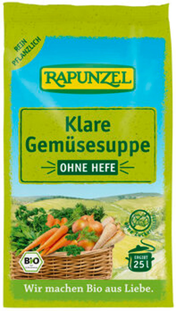 Produktfoto zu Gemüsebrühe hefefrei