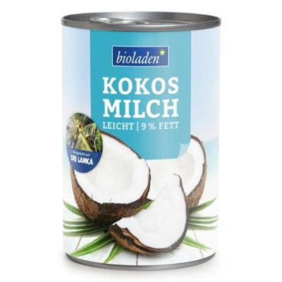 Produktfoto zu Kokosmilch fettarm 400ml