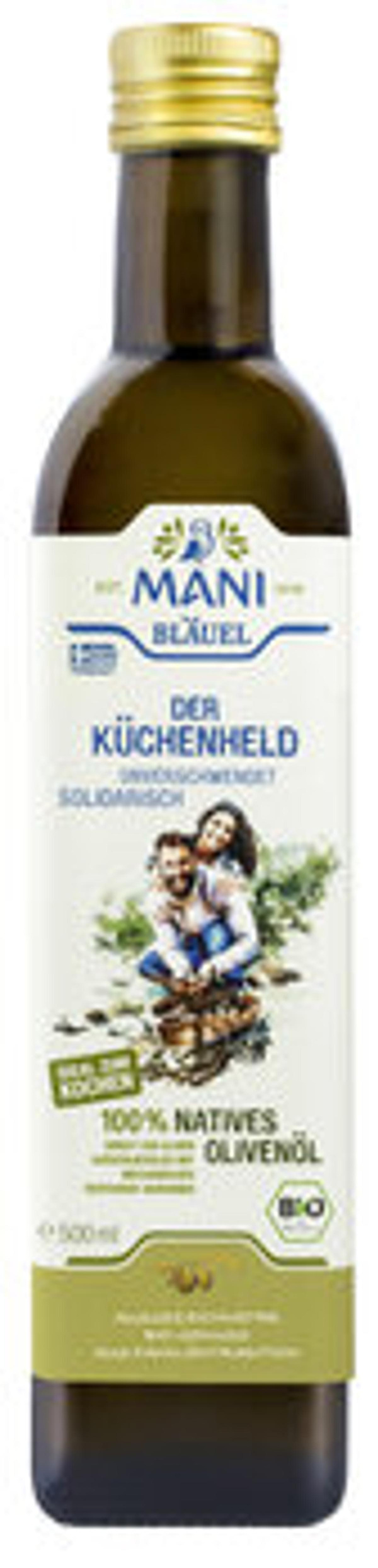 Produktfoto zu Olivenöl "Der Küchenheld" 0,5l