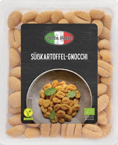 Produktfoto zu Gnocchi mit Süßkartoffeln, 400g