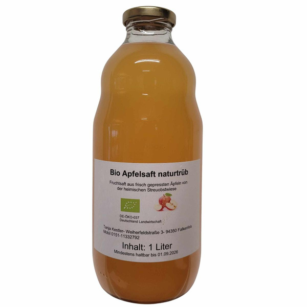 Produktfoto zu Apfelsaft 1l