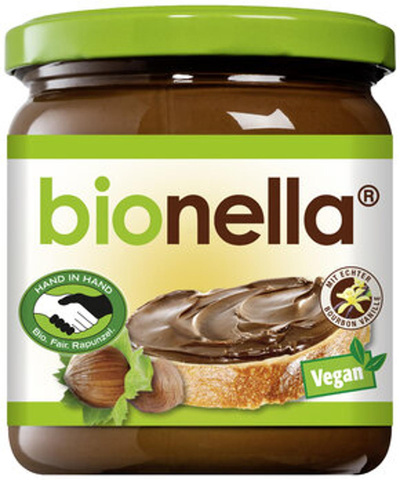 Produktfoto zu bionella Nussnougat Creme, vegan