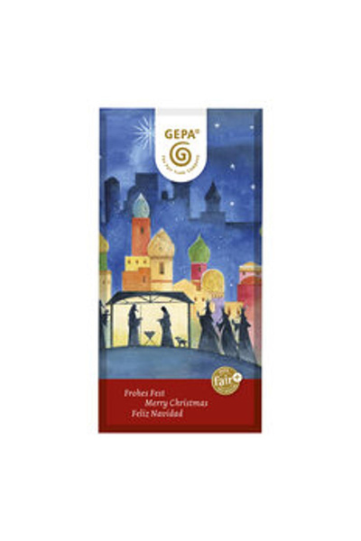 Produktfoto zu Weihnachtsschokolade 100g