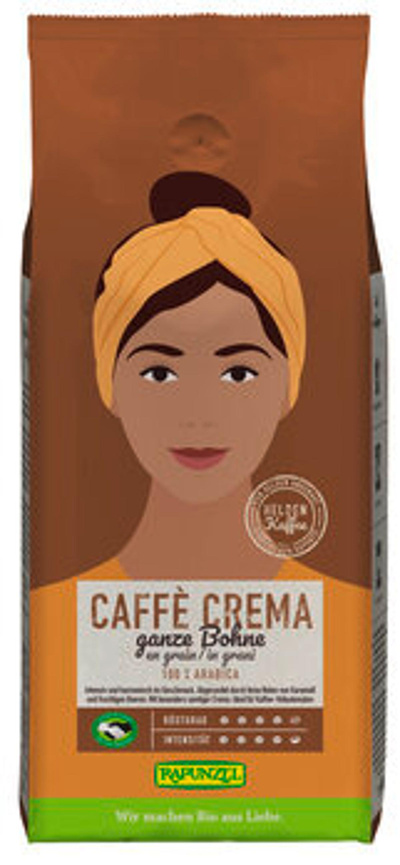 Produktfoto zu Crema Heldenkaffee, ganze Bohne
