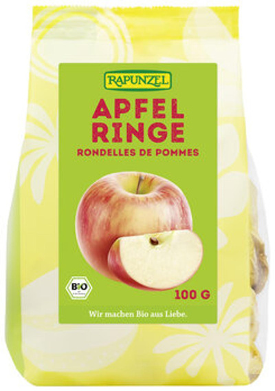 Produktfoto zu Apfelringe getrocknet 100g