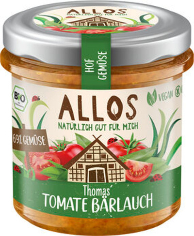 Produktfoto zu Brotaufstrich Tomate Bärlauch