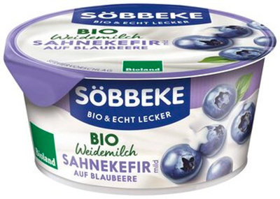 Produktfoto zu Sahnekefir  Blaubeere, 150g