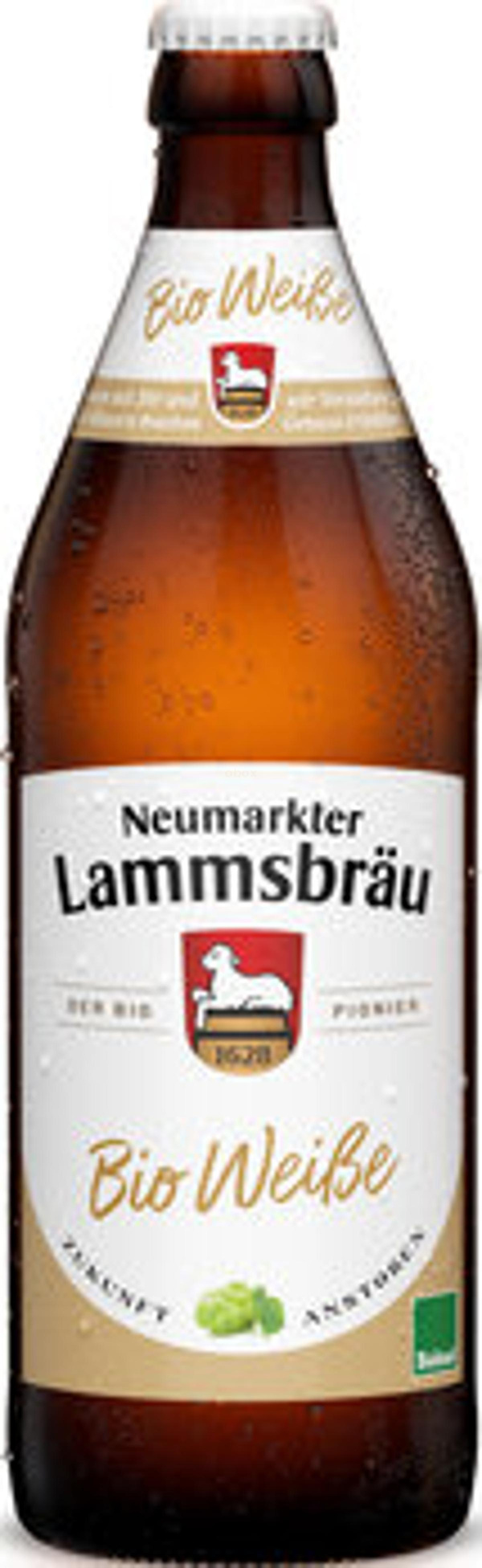 Produktfoto zu Lammsbräu Weißbier 0,5l
