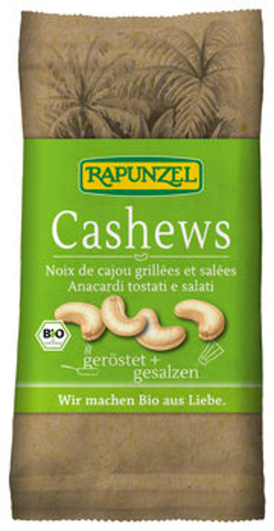 Produktfoto zu Cashews geröstet & gesalzen 50g