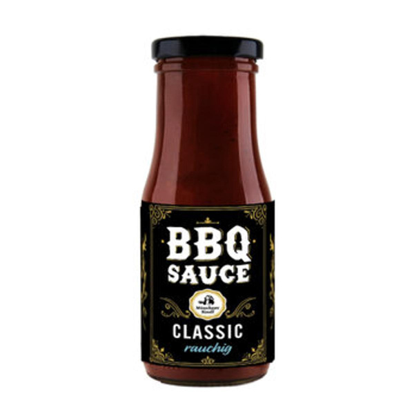 Produktfoto zu BBQ Sauce classic rauchig 250ml