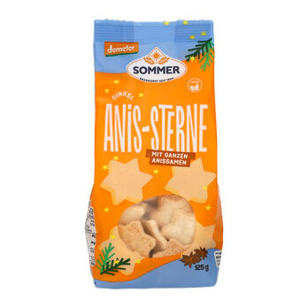 Produktfoto zu Dinkel Anis-Sterne