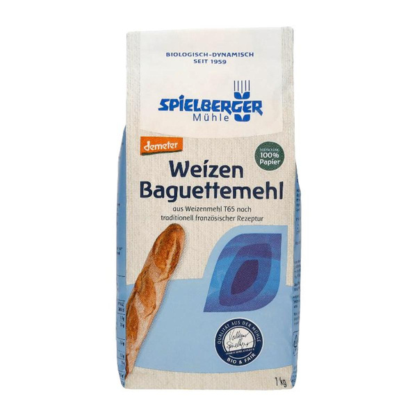 Produktfoto zu Baguettemehl Weizen 1kg