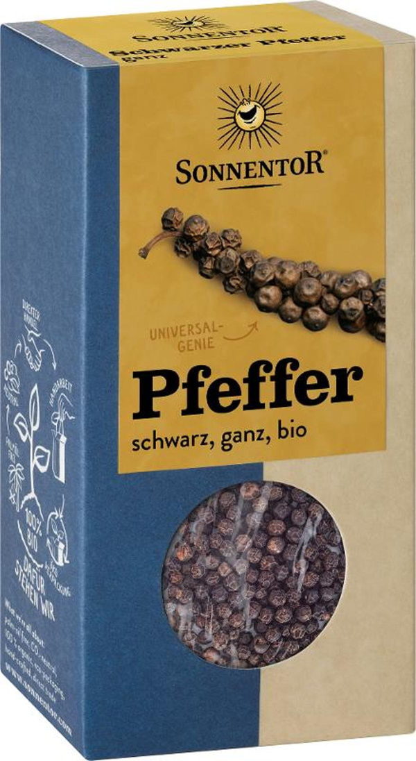 Produktfoto zu Pfeffer schwarz ganz