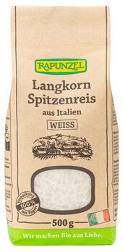Produktfoto zu Reis Langkorn weiss 500g