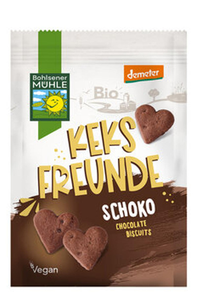 Produktfoto zu Schokokekse in Herzform