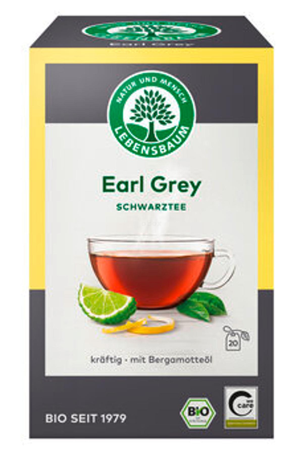 Produktfoto zu Lebensbaum Schwarztee Earl Grey