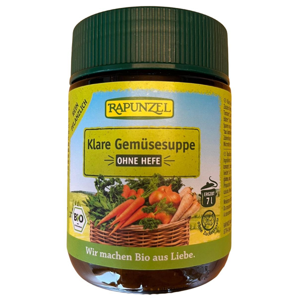 Produktfoto zu Klare Gemüsesuppe ohne Hefe