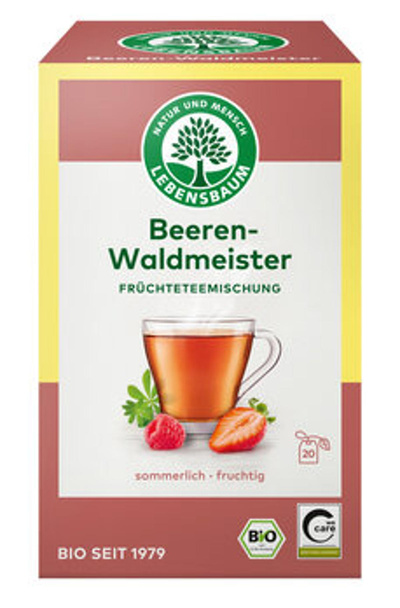 Produktfoto zu Früchtetee Beeren & Waldmeister