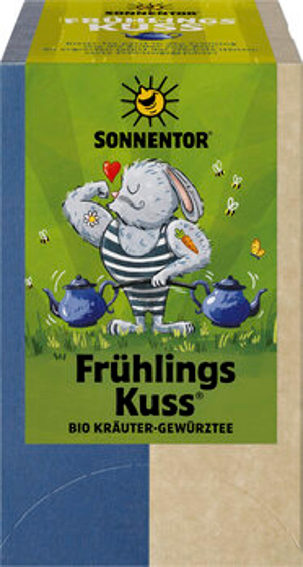 Produktfoto zu Kräuter-Früchtetee Frühlingskuss Beutel