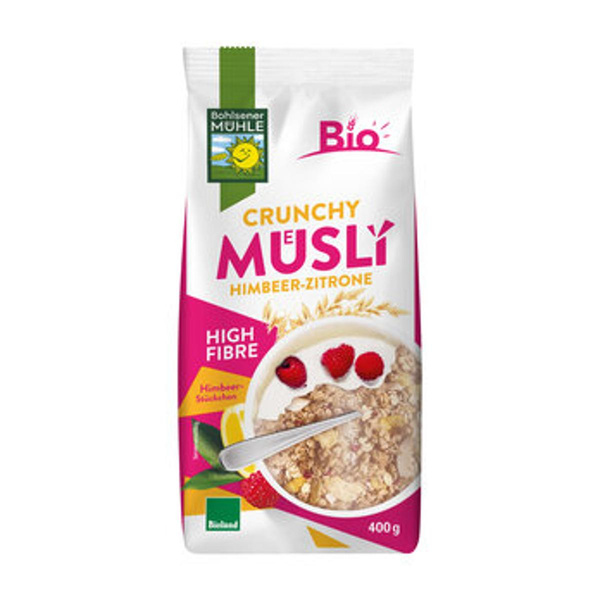 Produktfoto zu Crunchy Himbeer Zitrone 400g