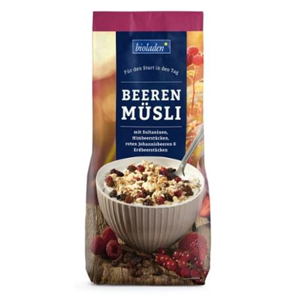 Produktfoto zu bioladen Müsli Beeren 750g