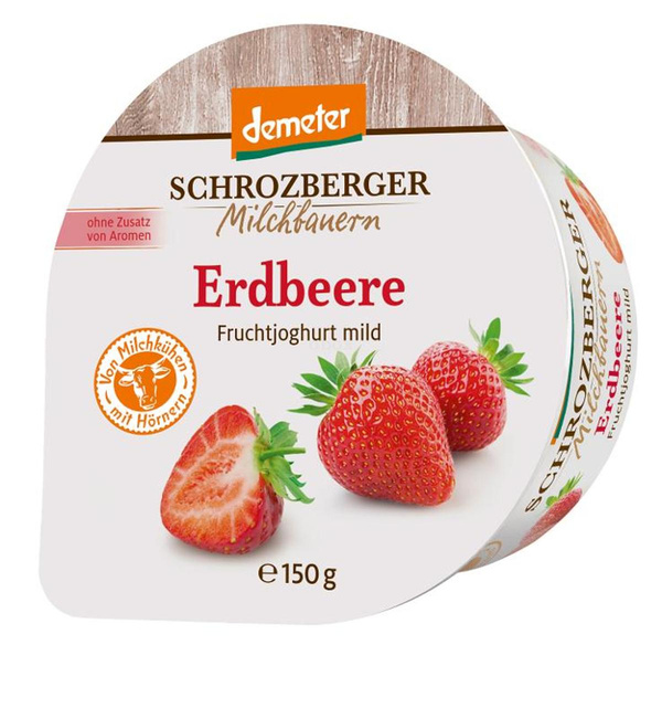 Produktfoto zu Fruchtjoghurt Erdbeere 150g