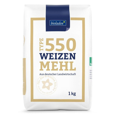Produktfoto zu Weizenmehl Type 550 1kg