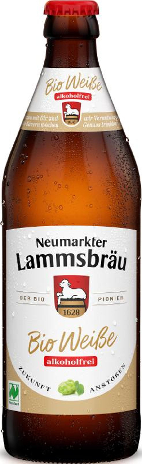 Produktfoto zu Weißbier alkoholfrei 0,5l