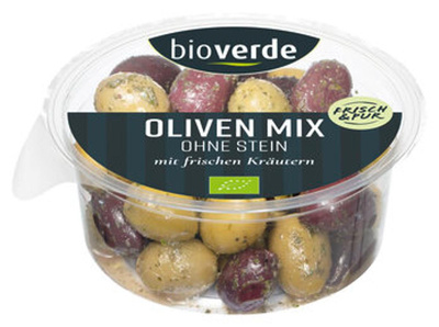 Produktfoto zu Oliven Mix gekräutert 150g