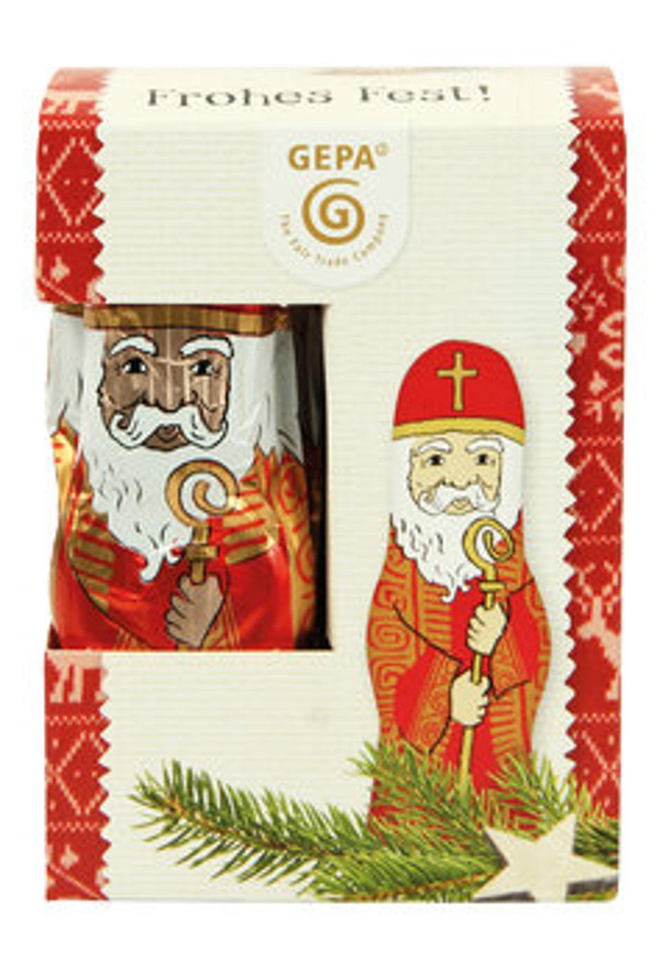 Produktfoto zu Schoko Nikoläuse Vollmilch 10 Stk