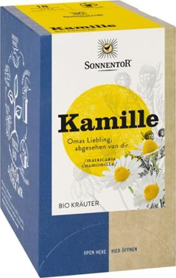 Produktfoto zu Kräutertee Kamille Beutel
